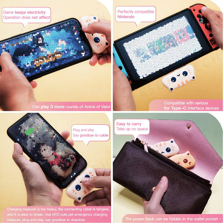 Cute Cat Portable Mini Power Bank